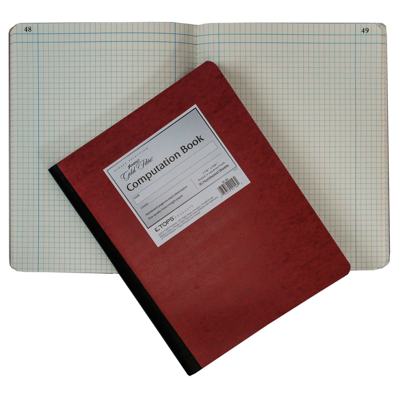 Ampad 22156 Gold Fibre Computation Book