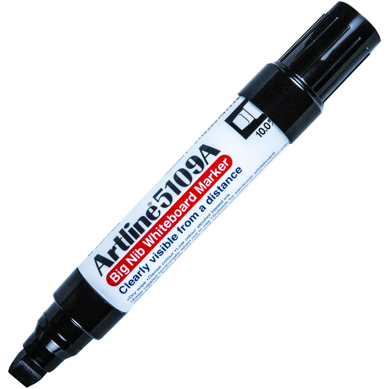 STIC 10 Pcs Black Broad Tip Marker Art Pen Artist Set Thick  Point Colouring Markers Bold Marker Whiteboard Nib Sketch Pen 