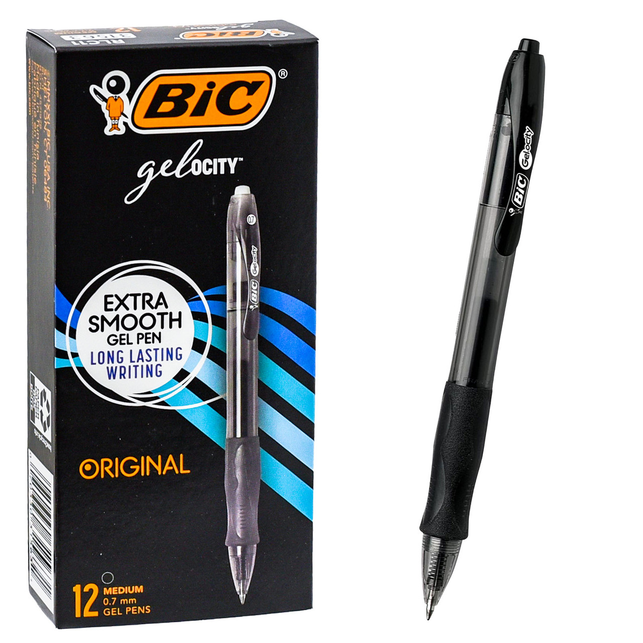 BIC Velocity Side-Click Druckbleistifte – 0,7 Mm, 4er Pack, Weicher Griff