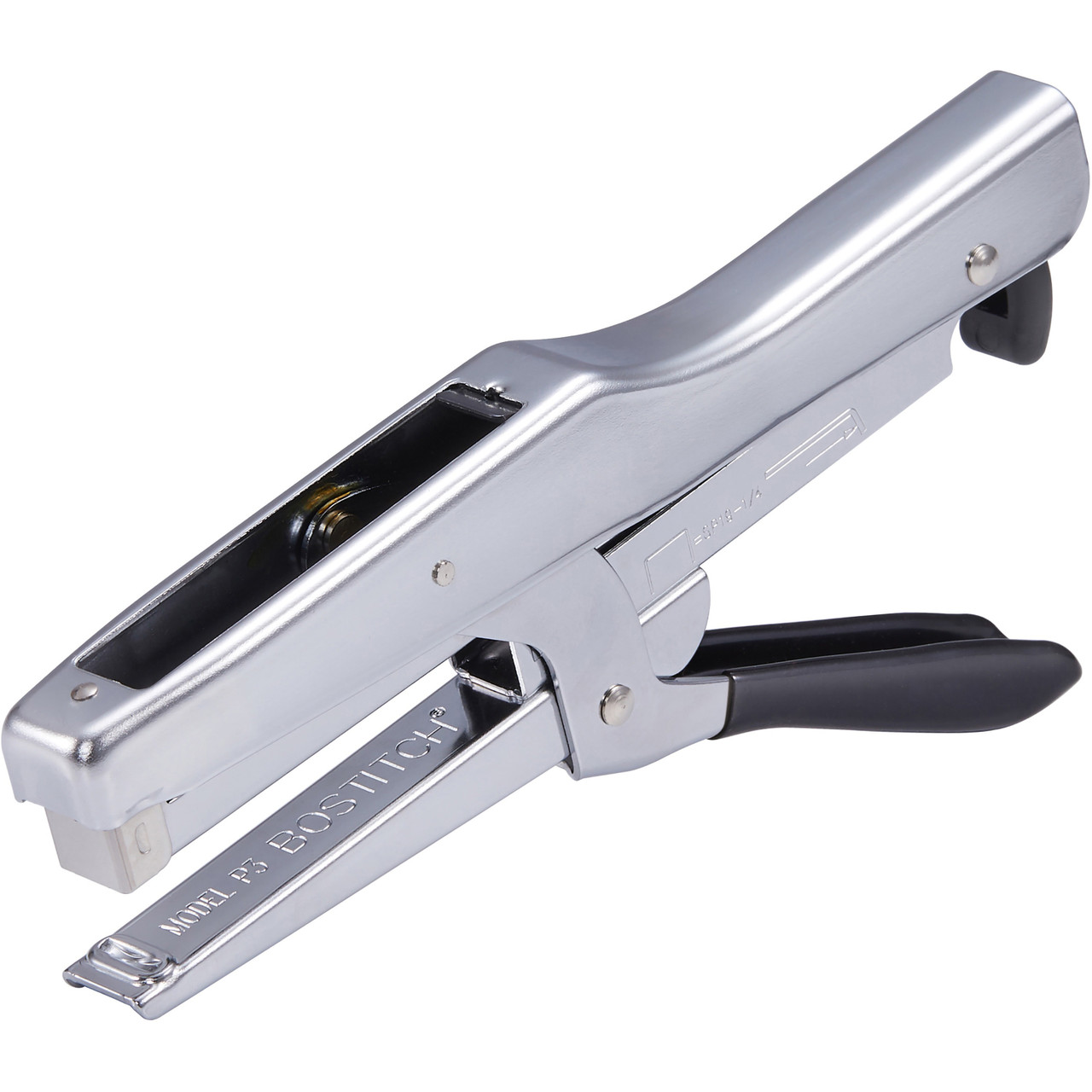 Bostitch Deluxe Hand-Held Stapler 20-Sheet Capacity Black