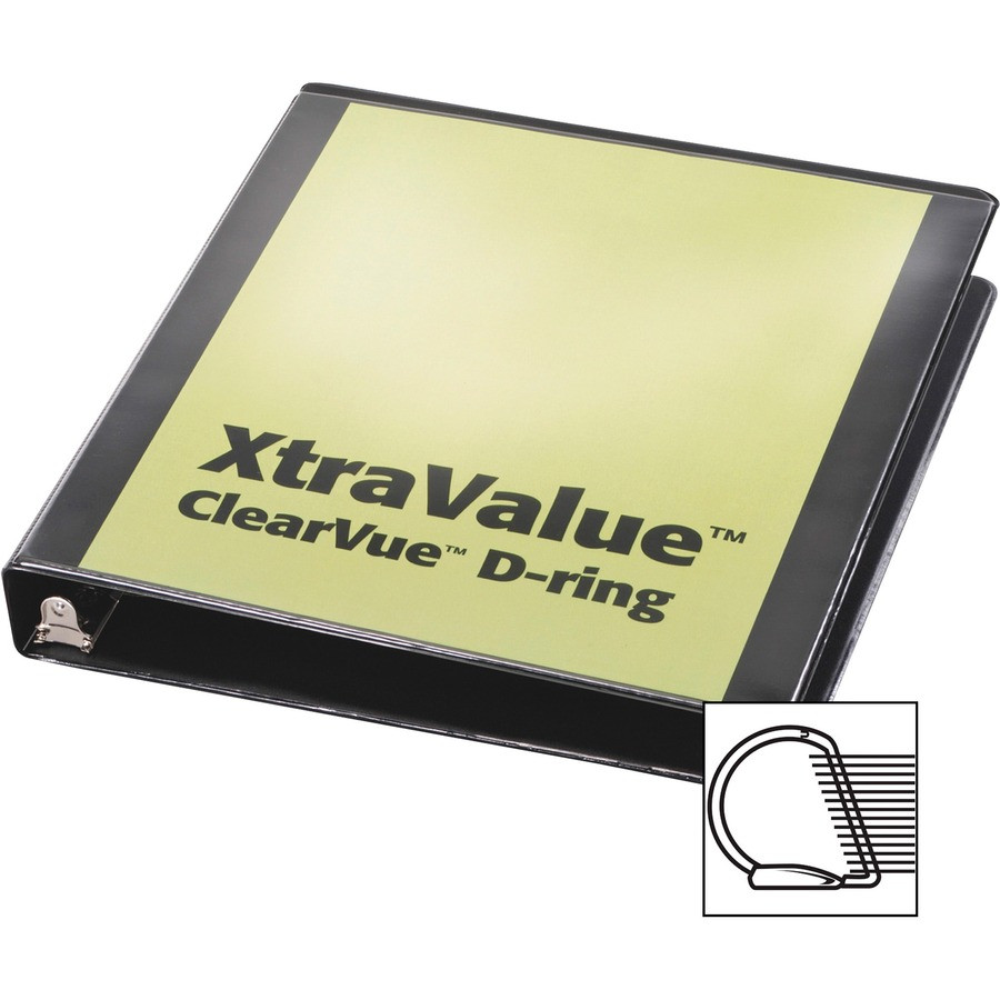 Cardinal 17201 Performer ClearVue SlantD Ring Binder