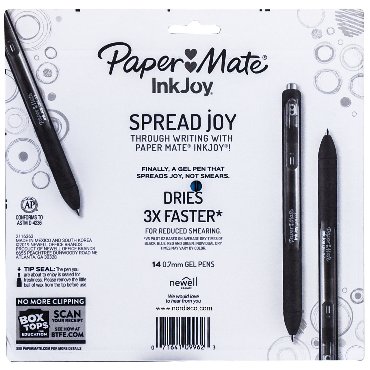 Creative Chick Black PaperMate InkJoy Gel Pen - {creative chick}