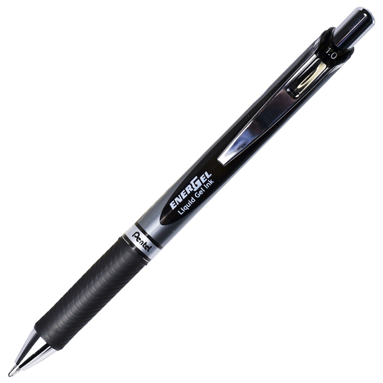 Pentel EnerGel RTX 1.0mm BL80-A Black Liquid Gel Ink Rollerball