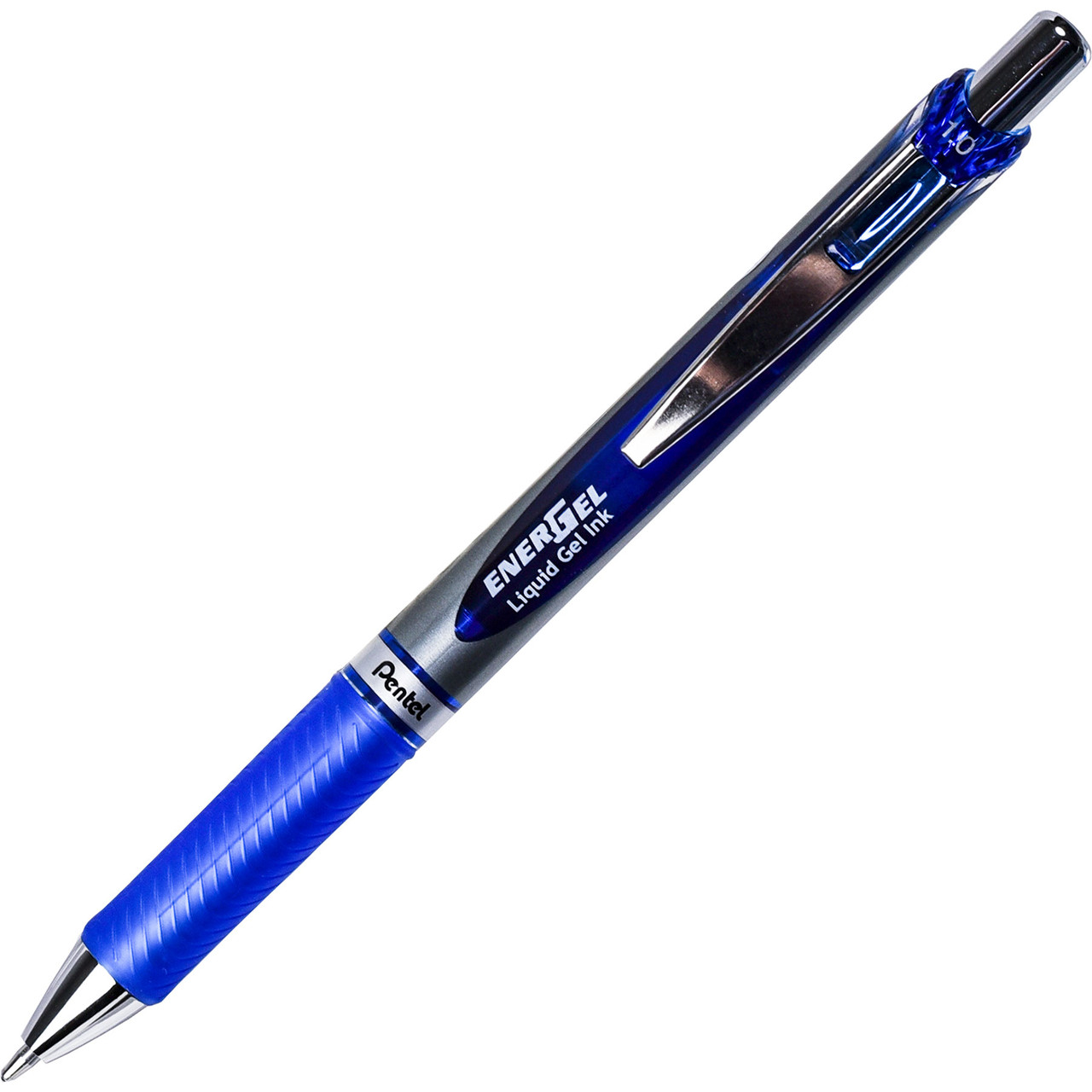 Pentel EnerGel BL80 BL80-CX, 1.0mm Bold, Blue Liquid Gel Ink