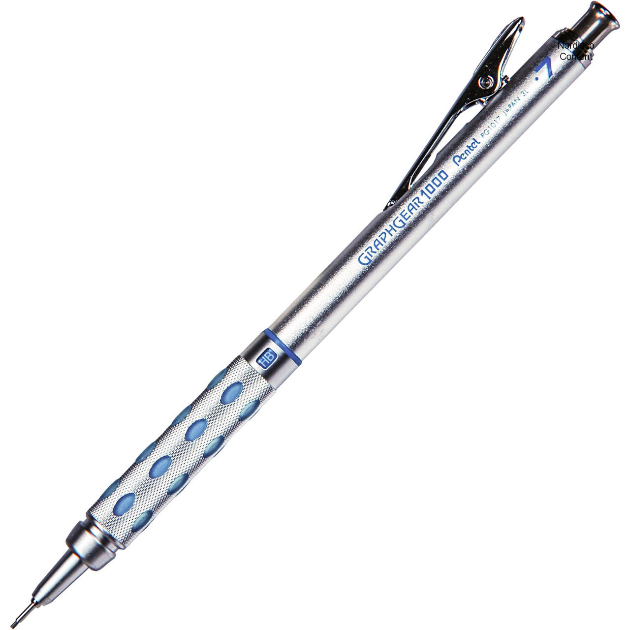 Pentel GraphGear 1000 PG1017 0.7mm Mechanical Pencil | Nordisco.com