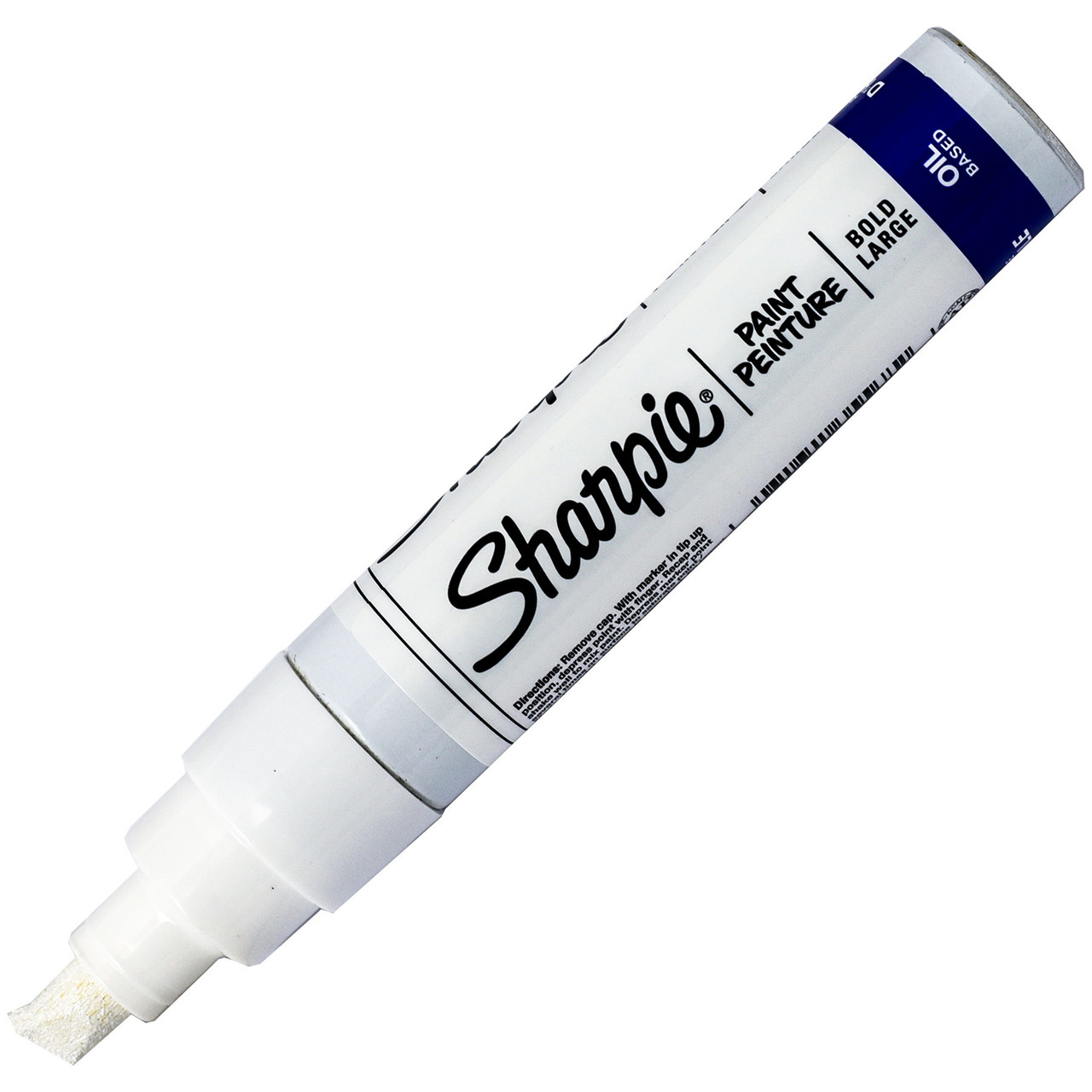 White Bold Point Oil-Based Paint Marker