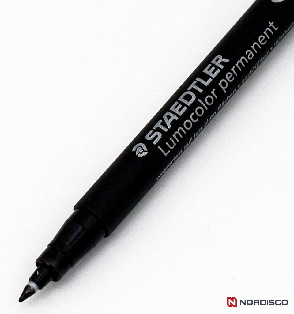 Penna Permanente Staedtler Lumocolor | Punta Fine 0.6 Mm, Nero, Ricaricabile - Per Superfici Multiple - Foto 10