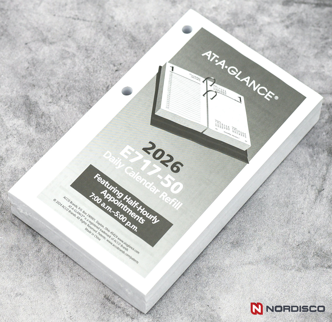 2026 At A Glance E717 50 Daily Calendar Refill 3 1 2 X 6 Nordisco 2026-at-a-glance-e717-50-daily-calendar-refill-3-1-2-x-6-nordisco
