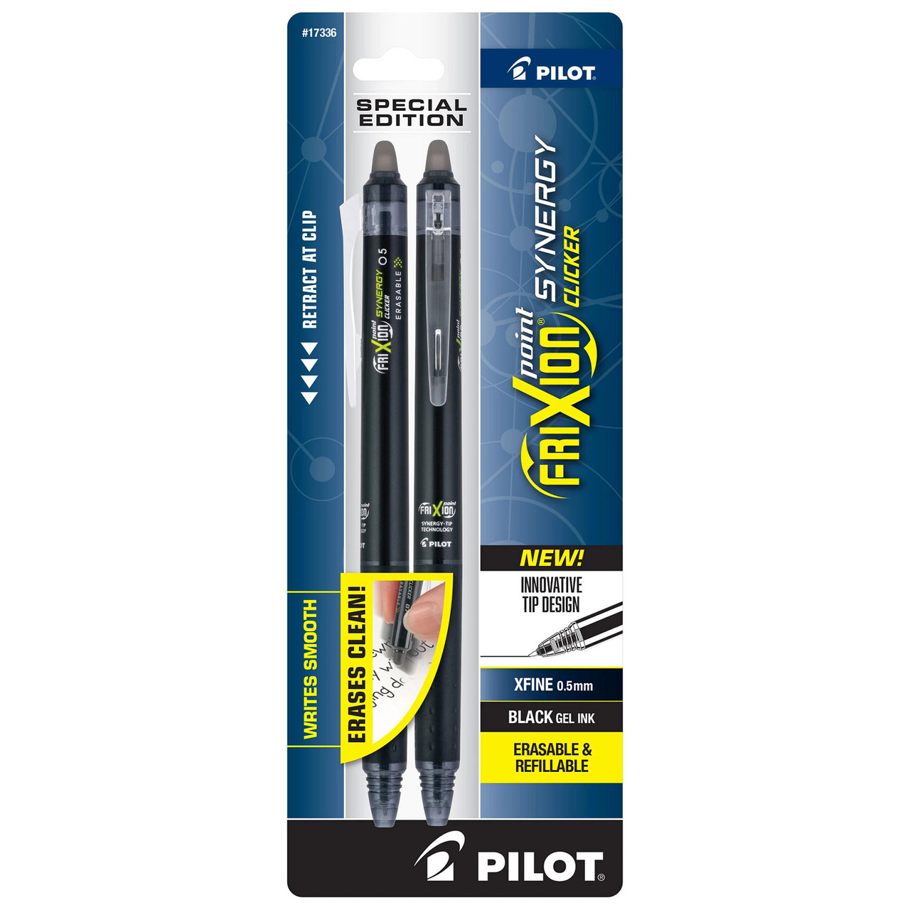 Pilot FriXion 6pk FX7C6001 Fine Point Erasable Gel Pens – World