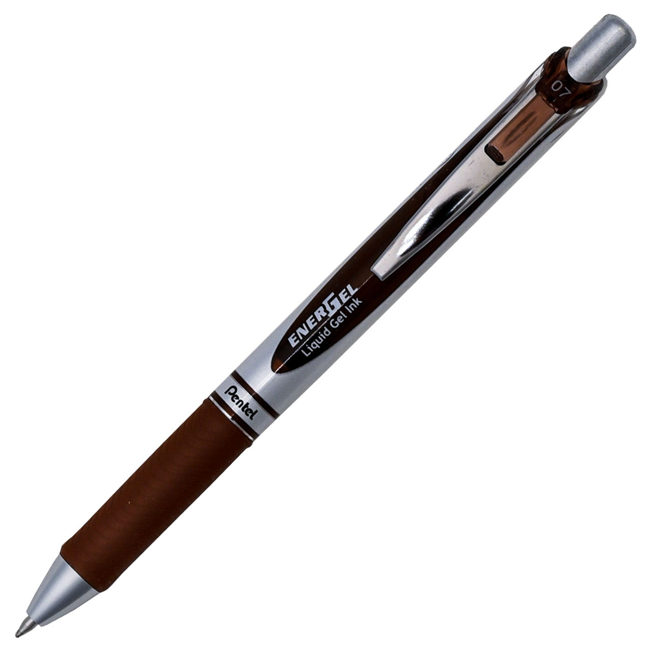Pentel EnerGel RTX BL77-E 0.7mm Brown Gel Ink Rollerball Pen