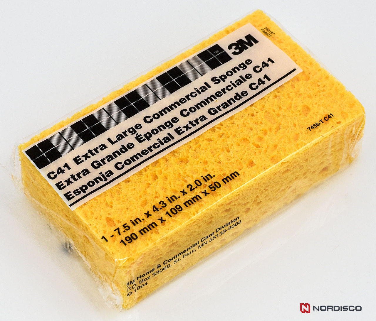 3M C41 7456-T Extra Large Commercial Sponge