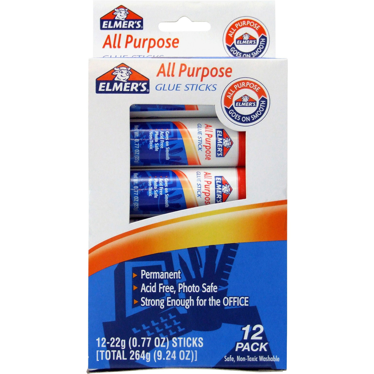 Elmer's E556 All Purpose School Washable Glue Sticks - 30 Pack for