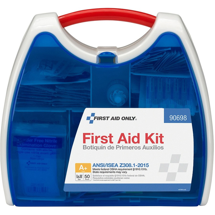 First Aid Only 90698 50-Person ReadyCare First Aid Kit - ANSI Compliant ...