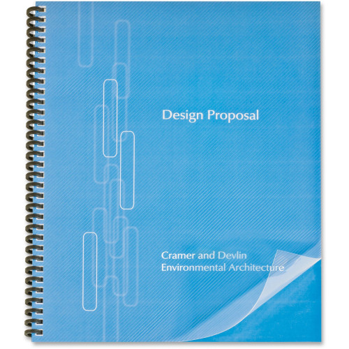 GBC 2514477 Lined Design Binding Presentation Covers