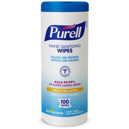 PURELL 911112 Fresh Scent Hand Sanitizing Wipes