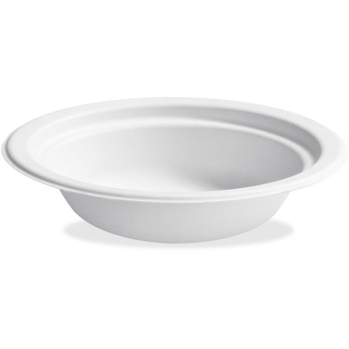 Huhtamaki 21230CT 12oz White Disposable Bowls