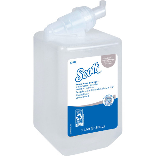 Scott 12977 Essential Alcohol Free Foam Hand Sanitizer