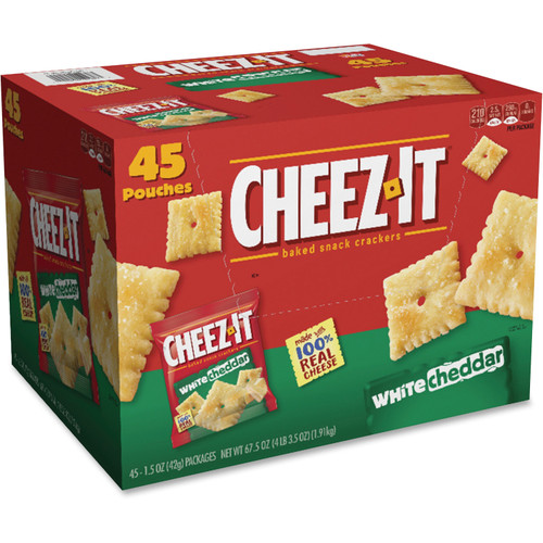 Keebler 10892 Cheez-It White Cheddar Baked Crackers