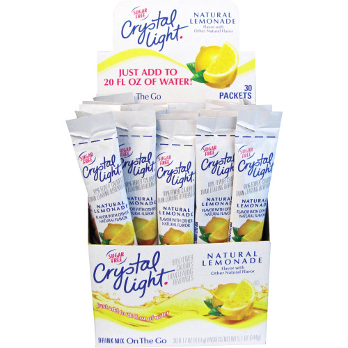 Crystal Light 79660 Crystal Light On-The-Go Mix Lemonade Sticks