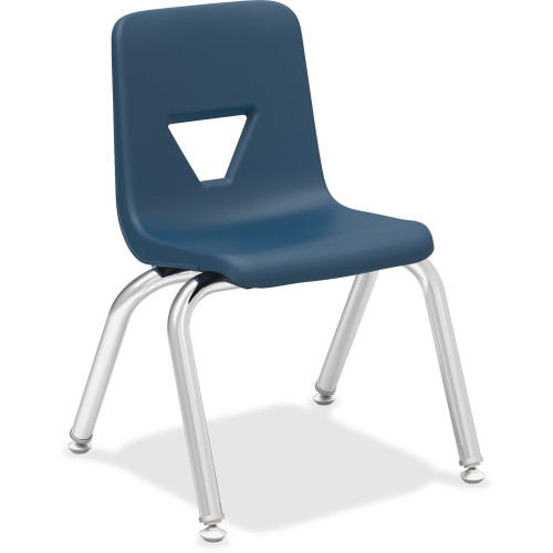Lorell 99881 12" Seat-height Stacking Student Chairs