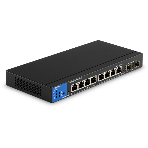 Linksys LGS310MPC 8-Port Managed Gigabit PoE+ Switch