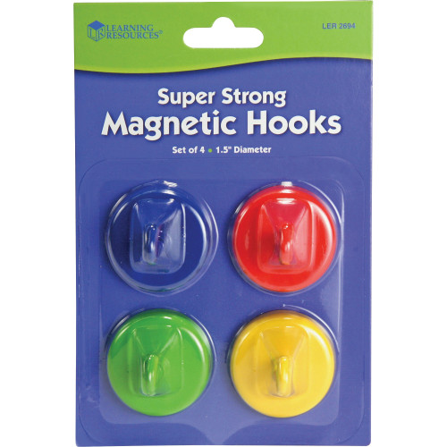 Learning Resources LER2694 Super Strong Magnetic Hooks Set