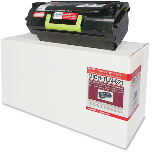 microMICR MICR-TLN-521 MICR Toner Cartridge - Alternative for Lexmark MS810