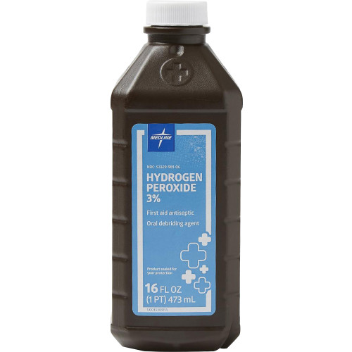 Medline MDS098001Z 3 Percent USP Hydrogen Peroxide | Nordisco.com