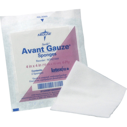 Medline NON25334 Avant Nonsterile Gauze Nonwoven Sponges