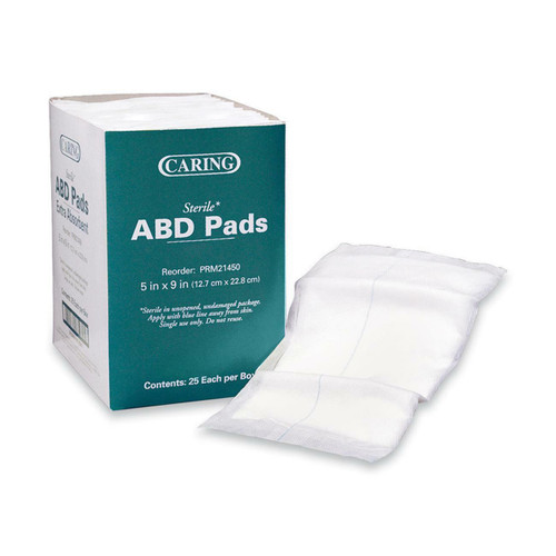 Medline PRM21450 Caring Sterile Abdominal Pads