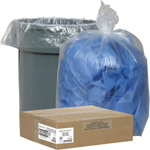 Nature Saver 29900 Recycled Trash Can Liners