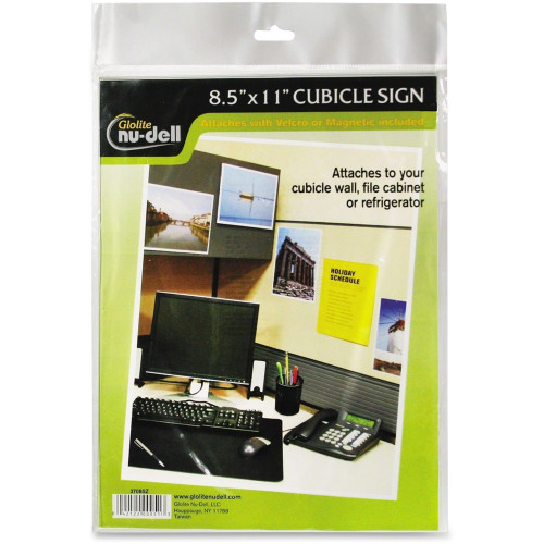 NuDell 37085Z Cubicle Sign Holder