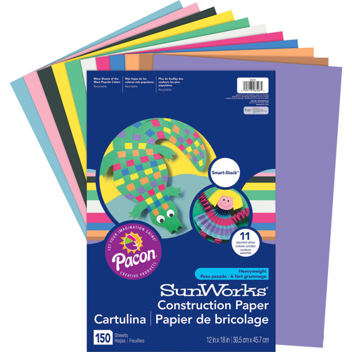 SunWorks 6526 Construction Paper Smart-Stack