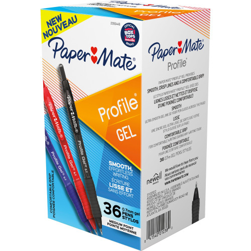 Paper Mate 2095446 Profile Gel 0.7mm Retractable Pen Paper Mate 2095446 Profile Gel 0.7mm Retractable Pen
