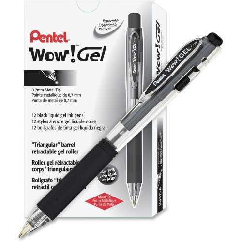 Pentel K437A Wow! Gel Pens