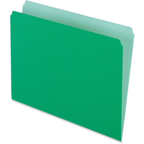 Pendaflex 152 BGR Straight Cut Colored File Folders