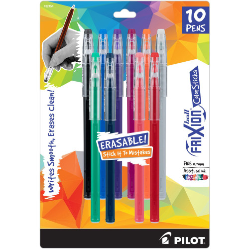 FriXion 32454 ColorSticks Erasable Gel Ink Pen