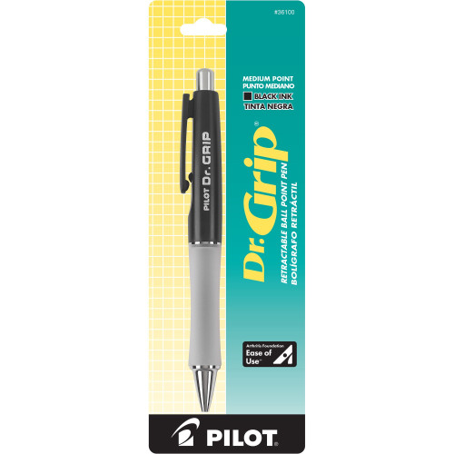 Pilot 36100 Dr. Grip Retractable Ballpoint Pens