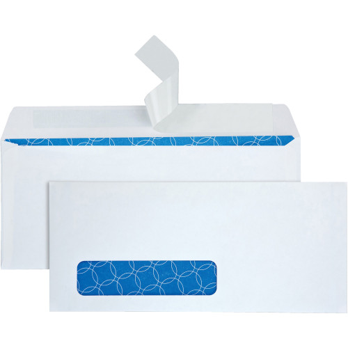Quality Park 90119R No. 10 Security Envelopes with Window