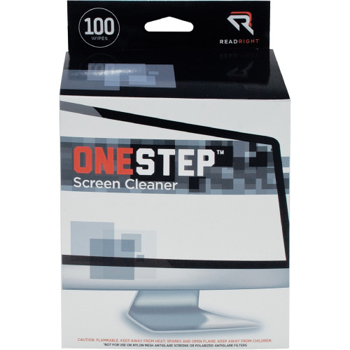 Advantus RR1309 Read/Right One-Step Screen Cleaning Wipes