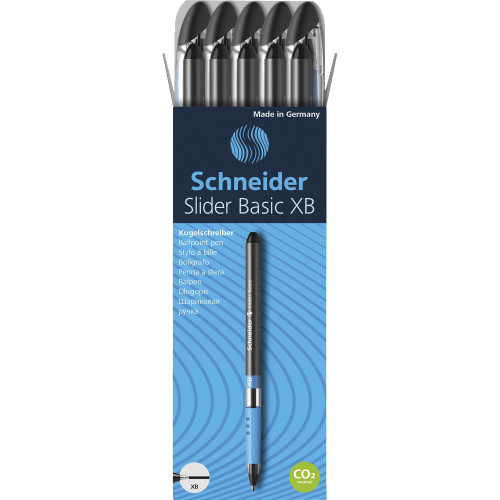 Schneider 151201 Slider Basic XB Ballpoint Pen