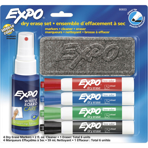 Expo 80653 Low-Odor Dry-erase Set