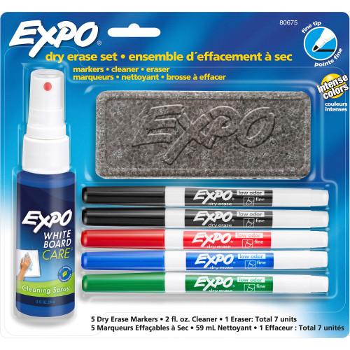 Expo 80675 Low-Odor Starter Marker Set