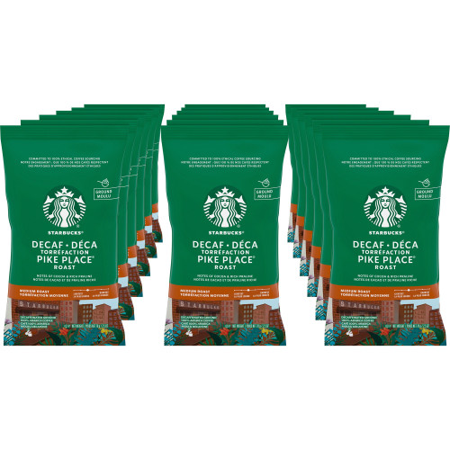 Starbucks 12420994 Decaf Pike Place Coffee Pack