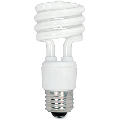 Satco S6235 13-watt Fluorescent T2 Spiral CFL Bulb