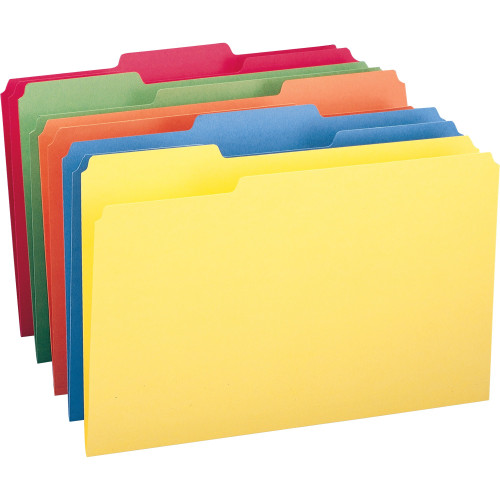 Smead 16943 File Folders with Single-Ply Tab