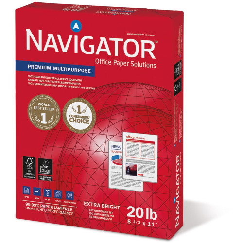 Navigator NMP1120 Premium Multipurpose Trusted Performance Paper - Extra Opacity