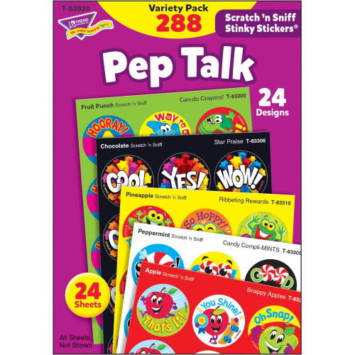 Trend 83920 Pep Talk Scratch 'n Sniff Stinky Stickers