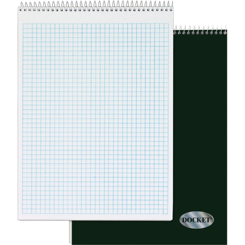 TOPS 63801 Docket Top Wire Quadrille Pad