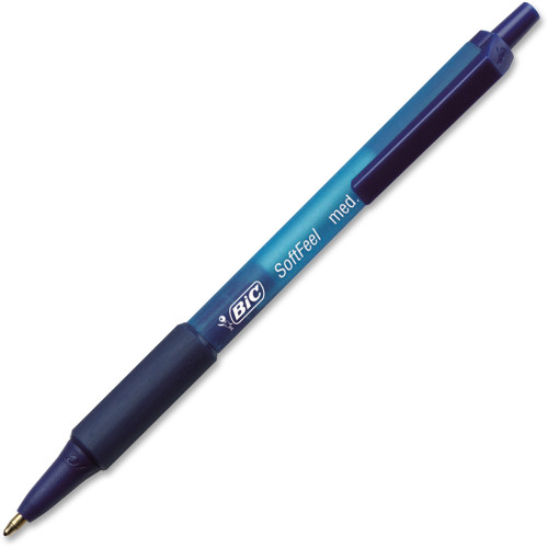 BIC SCSM361BE SoftFeel Retractable Ball Pens